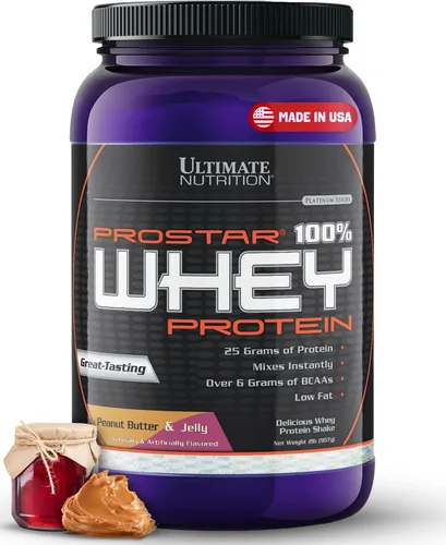 Miniatura 10 de Ultimate Nutrition Prostar - Mezcla de proteína de suero en polvo de concentrado de suero aislado y péptidos, baja en carbohidratos, apta para dieta