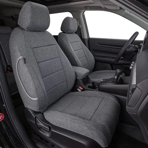 Miniatura 11 de coverdream Fundas de asiento personalizadas para Honda CR-V 2023-2026, juego de fundas de asiento de automóvil de piel sintética de alta calidad