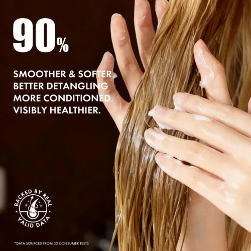 Miniatura 5 de ALFHEIM Argan+ Acondicionador reparador para cabello seco, dañado y encrespado con aceite de argán, queratina tamaño de viaje, humedad profunda