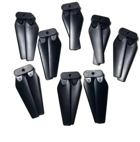 Miniatura 4 de Ajuste para E99 K3 Pro Mini Drone E99K3 Quadcopter Piezas de repuesto Hélices Cuchillas Protector de Marco Accesorio de Repuesto (20 cuchillas)
