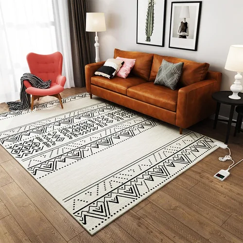 Miniatura 10 de Electric Carpet, Heated Floor Mat, Instant Warmth Waterproof Electric Heating Pad, Home Heated Foot Warmers, Portable Electric Heating Area Rug