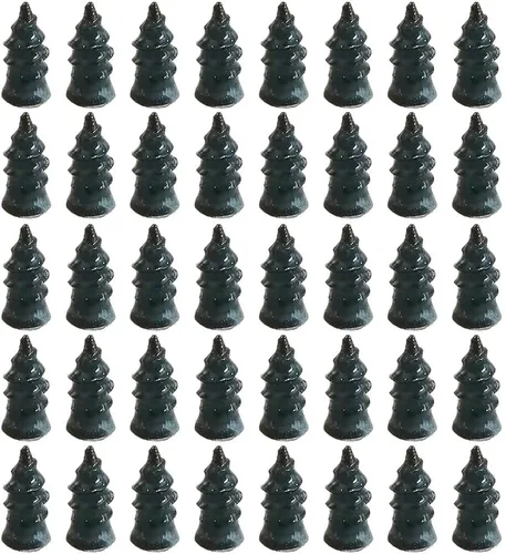 Miniatura 10 de 10 tornillos de goma para reparación de neumáticos, reparación de heridas dentro de 0.004 in-0.118 in, reparación rápida de clavos de goma