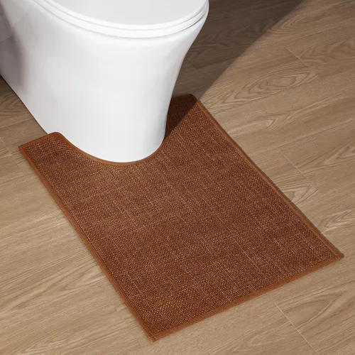 Miniatura 73 de chakme Alfombras de Baño 24x17, Alfombra de Baño Ultra Delgada Antideslizante Pequeña de Secado Rápido Absorbente para Piso de Baño
