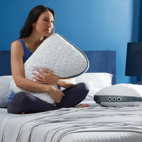 Miniatura 8 de Bedgear Storm Cuddle Curve - Almohada de rendimiento – Tamaño 3.0 – Almohada de cama refrescante para personas que duermen de lado – Firmeza media