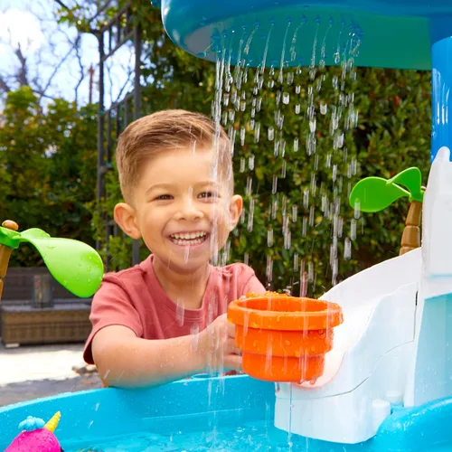 Miniatura 7 de Little Tikes Waterfall Island - Mesa acuática (exclusivo de Amazon) con accesorios, para exteriores, para niños y niñas de 2 a 5 años
