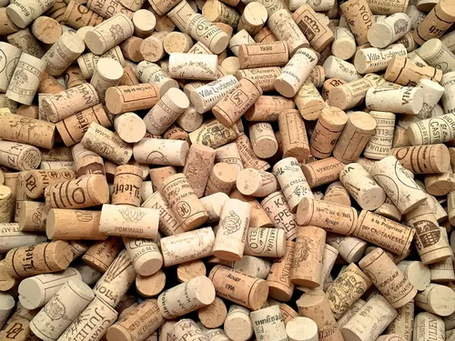 Miniatura 2 de Corchos de vino, grado Premio, auténticos, totalmente naturales, impresos de alta calidad, corcho de grado artesanal, sin circular, uniforme