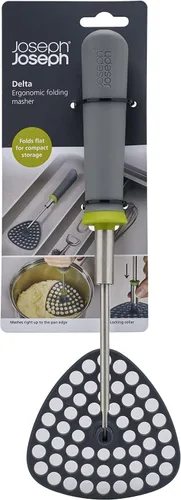 Miniatura 3 de Joseph Joseph Delta - Prensador de patatas plegable de nylon, ahorro de espacio, se almacena plano