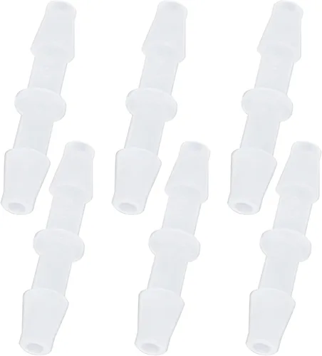 Miniatura 11 de Accesorio de púa para manguera de plástico, conectores de tubería de 3/4" x 3/4", empalmador con púas reparador, adaptador de unión, 6 piezas