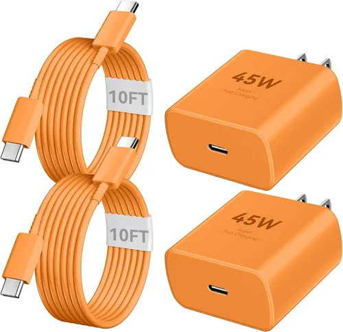 Cargador USB C súper rápido de 45 W para iPhone 17 16 Pro Max, cargador de iPhone de 10 pies de largo, cable de carga rápida para iPhone 17 16 Pro