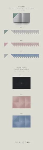 Miniatura 5 de FML Seventeen Album [A+B+C ver. Juego completo]+Beneficios de pre-pedido+planificador digital inspirado en BolsVos K-POP, paquete de calcomanías