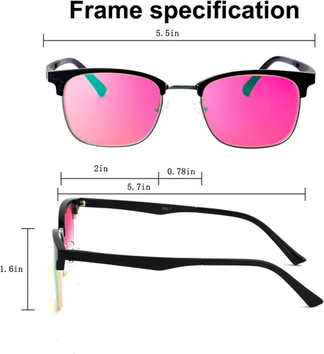 Miniatura 5 de Gafas daltónicas para daltonismo rojo/verde, Verde,rojo