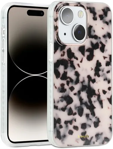 Miniatura 42 de SCORPIFY Funda para iPhone 14 [compatible con MagSafe] con diseño de mármol azul fantasía, bonita funda magnética para teléfono para mujeres, niñas