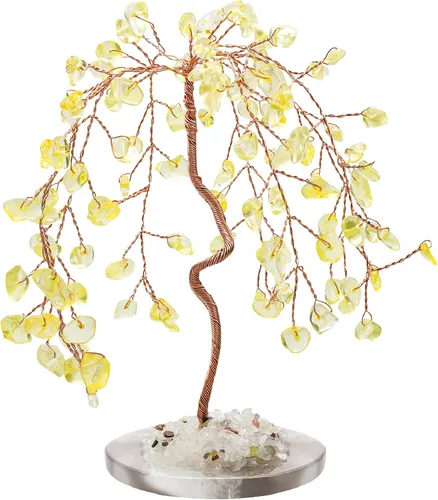 Miniatura 8 de ZHIYUXI Árbol de cristales de chakra, regalos para hombres y mujeres, decoración de habitación, accesorios de escritorio para el hogar, piedras