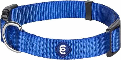 Miniatura 20 de Blueberry Pet Essentials - Collar ajustable para perro en turquesa Collares para perros medianos y grandes Nylon ecológico para cachorros machos