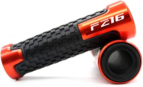 Miniatura 4 de Manillar de motocicleta para Yamaha FZ16 FZ 16 FZ-16 7/8 pulgadas, 0.866 in, mango antideslizante, empuñaduras para manillar de mano (color negro)