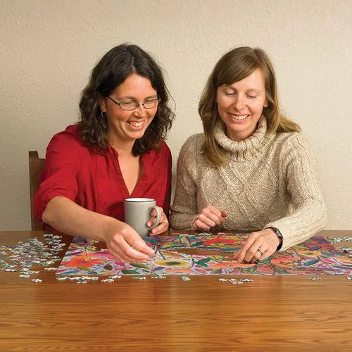 Miniatura 3 de Cobble Hill - Rompecabezas de 1000 piezas, Extravaganza, póster de muestra incluido