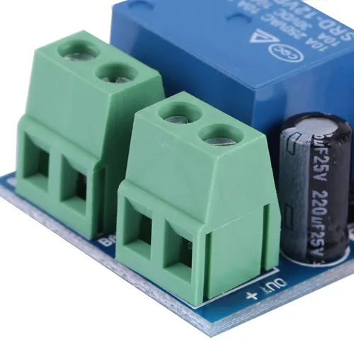 Miniatura 2 de FTVOGUE FTVOGUE - Placa de protección de batería de 12 V, módulo de protección de recuperación de interruptor automático de bajo voltaje de corte