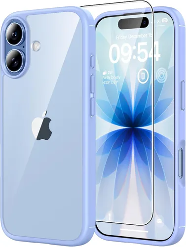 Miniatura 134 de TAURI Funda magnética 2 en 1 transparente para iPhone 14 Pro, compatible con Magsafe [no amarillenta] con protector de pantalla, protección de grado