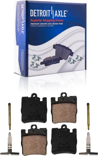 Miniatura 105 de Detroit Axle - Pinza de disco del lado del acompañante + pastillas de freno de cerámica de repuesto para Lexus HS250H Toyota RAV4 Prius V Scion xB