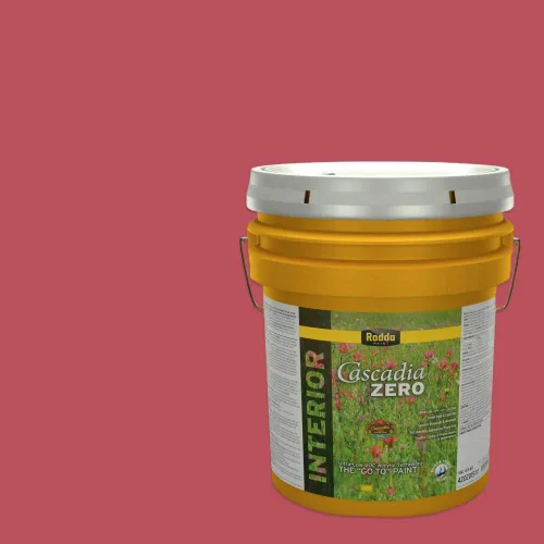 Miniatura 84 de Rodda Paint CASCADIA ZERO - Pintura plana e imprimación para interiores en uno, cuarto de galón, rosa Mullen