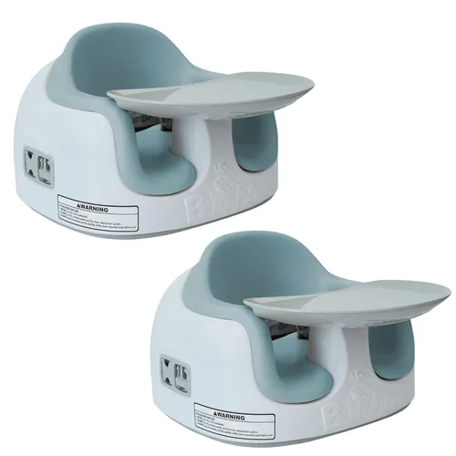 Miniatura 12 de Bumbo Asiento múltiple 3 en 1 para 6 a 36 meses, asiento de viaje para bebés y bebés para alimentar y jugar, Agave, elevador portátil todo en uno