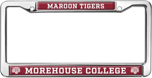 Miniatura 327 de Texas A&M University - Texarkana Mascot - Marco de metal estándar para placa de matrícula de tamaño completo