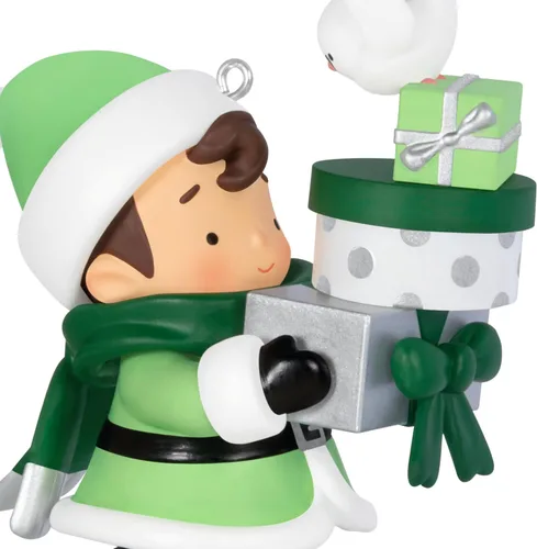 Miniatura 5 de Hallmark Keepsake Adorno de Navidad, misterio de Santa Joven