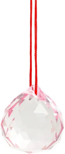 Miniatura 5 de Pelota de cristal para Feng Shui, estilo clásico, 30 mm, rosa