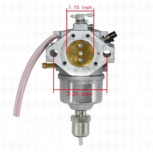 Miniatura 4 de Carburador AM122605 apto para John Deere AM109291 AM117383 compatible con GT262 GT275 LX173 LX178 LX186 LX188 180 185 240 265 320 335 345 Tracto