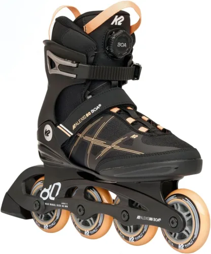 Miniatura 4 de K2 Alexis 80 BOA Negro/Rosa Mujeres Patines en línea
