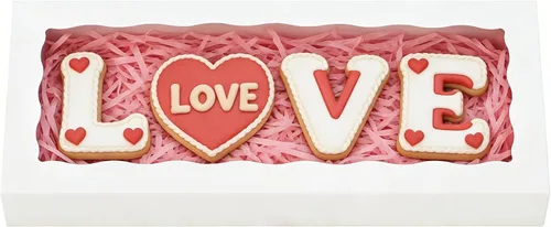 Miniatura 9 de 5 cajas de galletas marrones de 12 x 5 x 1.5 pulgadas, cajas de panadería con ventana, caja de chocolate y fresas para recuerdos de boda, regalos