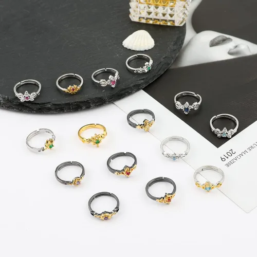 Miniatura 4 de ZhuoXing jewelry anime Genshin Impact game rings - cosplay figure xiao Barbatos Venti Zhongli Kunikuzushi - gold rings for women men girls Fans
