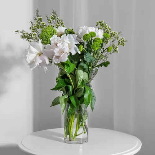 Miniatura 3 de Juego de 3 jarrones cilíndricos de vidrio para centros de mesa, florero transparente de 6 pulgadas de alto para decoración del hogar, portavelas