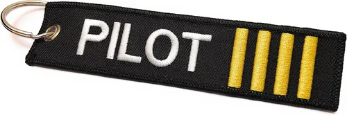 Llavero Piloto Etiqueta de equipaje Etiquetas de vuelo Multicolores aviamart
