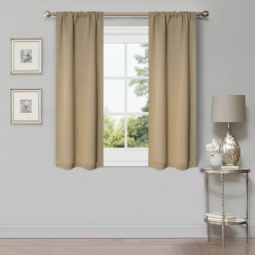 Miniatura 18 de Superior Cortinas Opacas, Oscurecimiento de Habitación, Dormitorio, Cortinas, Cocina, Acentos de Ventana de Sala de Estar, Bloqueo Solar, Térmico