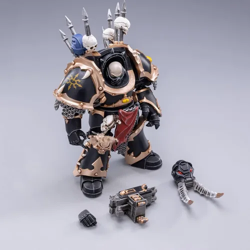 Miniatura 6 de Pipigirl JoyToy × Warhammer Genuine License 1/18 Figuras de acción de soldado, kits de modelos de guerrero extremo militar militar de 4 pulgadas