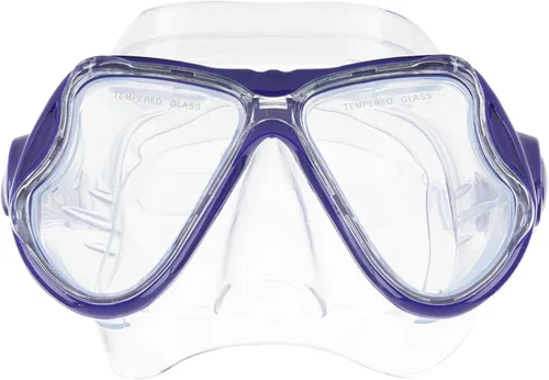 Miniatura 3 de Hawaii Divers Manta Ray Adult Snorkel Set - Premium 2-Window Tempered Glass Snorkel Mask with Silicone Mouthpiece, Snorkeling Gear for Adults