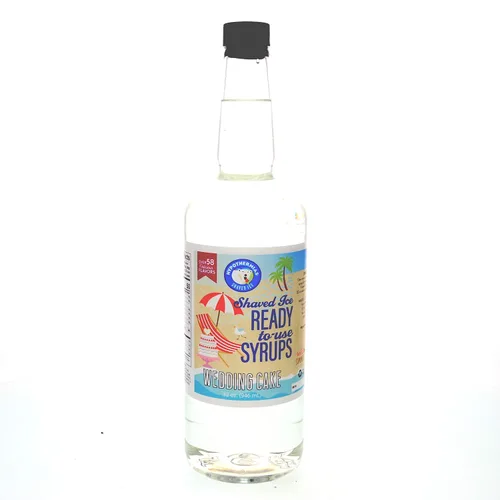 Miniatura 25 de Hypothermias Wild Cherry - Jarabe de sabores de cono de nieve hawaiano listo para usar (128 onzas líquidas), hielo afeitado, 100% azúcar de caña pura