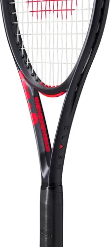 Miniatura 6 de Wilson Clash 100 V3 - Raqueta de tenis de rendimiento para adultos, tamaño de agarre de 2-4 1/4 pulgadas, ensartada con Sensation 16 Natural