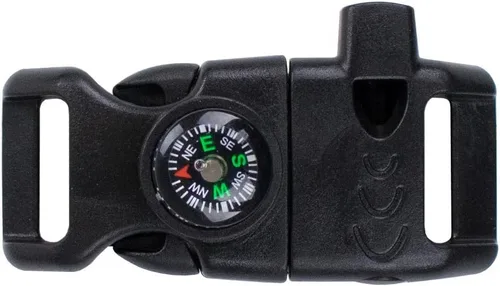 Miniatura 9 de Paracord Planet Hebillas y hebillas de silbato de supervivencia de emergencia de liberación lateral de plástico – Elige entre 1/2", 5/8" o 3/4