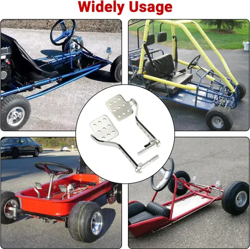 Miniatura 3 de GREHUA Pedal y cable de acelerador de Go Kart compatible con Predator 212 cc 196 cc 6.5 hp Road Rocket Manco Kandi Carter Azusa Go Kart Vintage