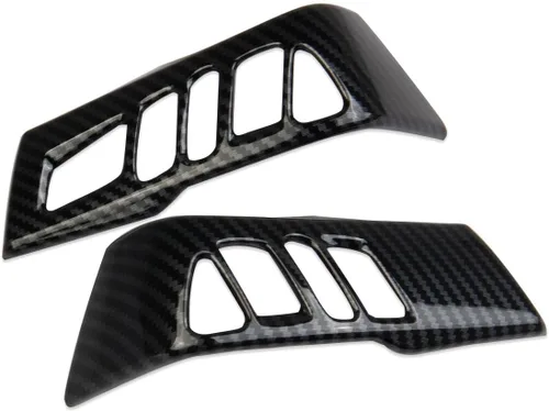 Miniatura 4 de Cubierta de volante interior de fibra de carbono para Nissan Frontier 2022-2025 para Titan 2020-2024