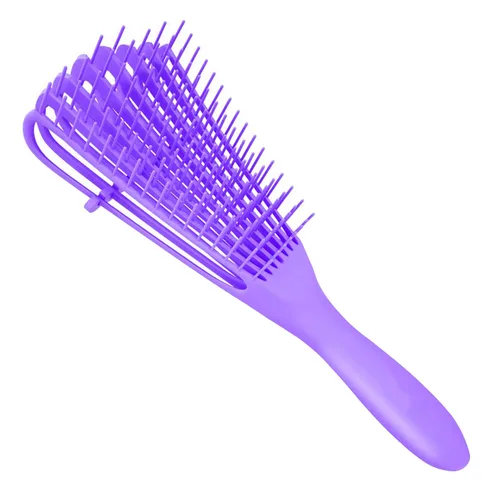 Miniatura 8 de Cepillo para el cabello, cepillo desenredante para cabello afroamericano/africano texturizado 3a a 4c rizado