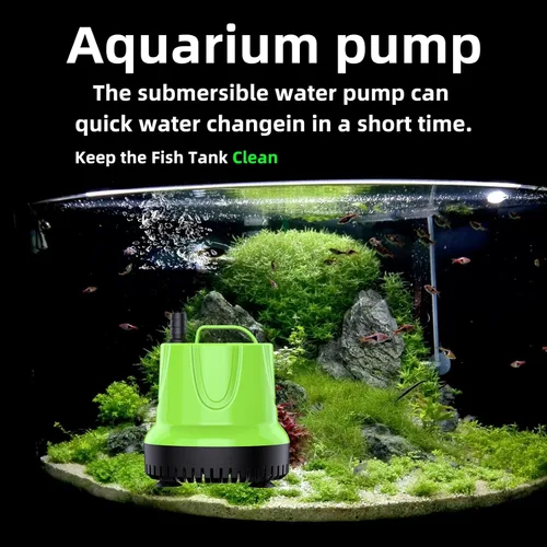 Miniatura 7 de FREESEA Bomba de agua sumergible para fuente: Bomba de sumidero pequeña de 1100 GPH 100W para estanque al aire libre, hidropónica, estatuaria