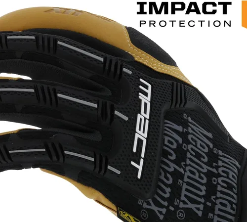 Miniatura 3 de Mechanix Wear Material4x M-Pact Guantes - Guantes resistentes a la abrasión para la seguridad de las manos - Lavables a máquina - Transpirables