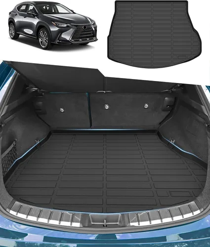 Miniatura 24 de Sunsdrew Alfombrillas TPE para todo tipo de clima, ajuste personalizado para Subaru Crosstrek 2018-2023/Impreza 2017-2023, negro, juego de 4 piezas