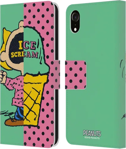 Miniatura 216 de Head Case Designs Funda de piel con licencia oficial de Peanuts Snoopy & Woodstock Balloon Halfs and Laughs para Apple iPhone 7/8/SE 2020 y 2022