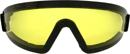 Miniatura 2 de Birdz Gafas Wing Sky Dive Skydiving Gafas con acolchado Marco Negro con Lente Amarillo
