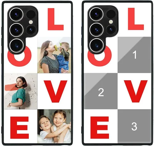Miniatura 601 de Funda de teléfono personalizada para Samsung Galaxy S22+ / S22 Plus 5G, funda de TPU suave de vidrio templado antiarañazos personalizada con foto