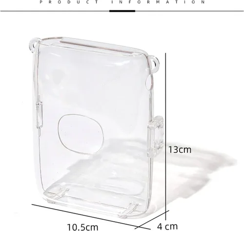 Miniatura 6 de Fujifilm Instax Mini Link 2 - Funda protectora para impresora Fujifilm Instax Mini Link 2 con correa para el hombro, transparente
